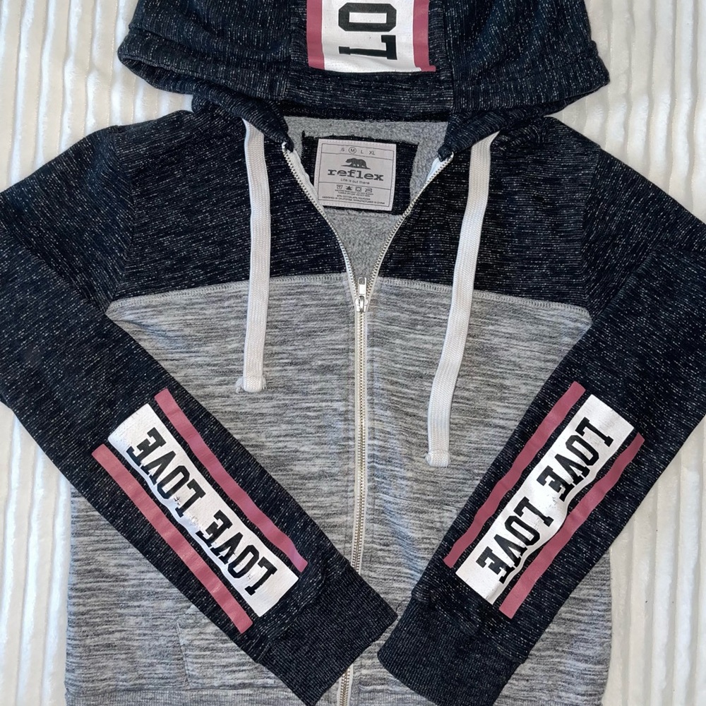 Pink Reflex Sweatshirt